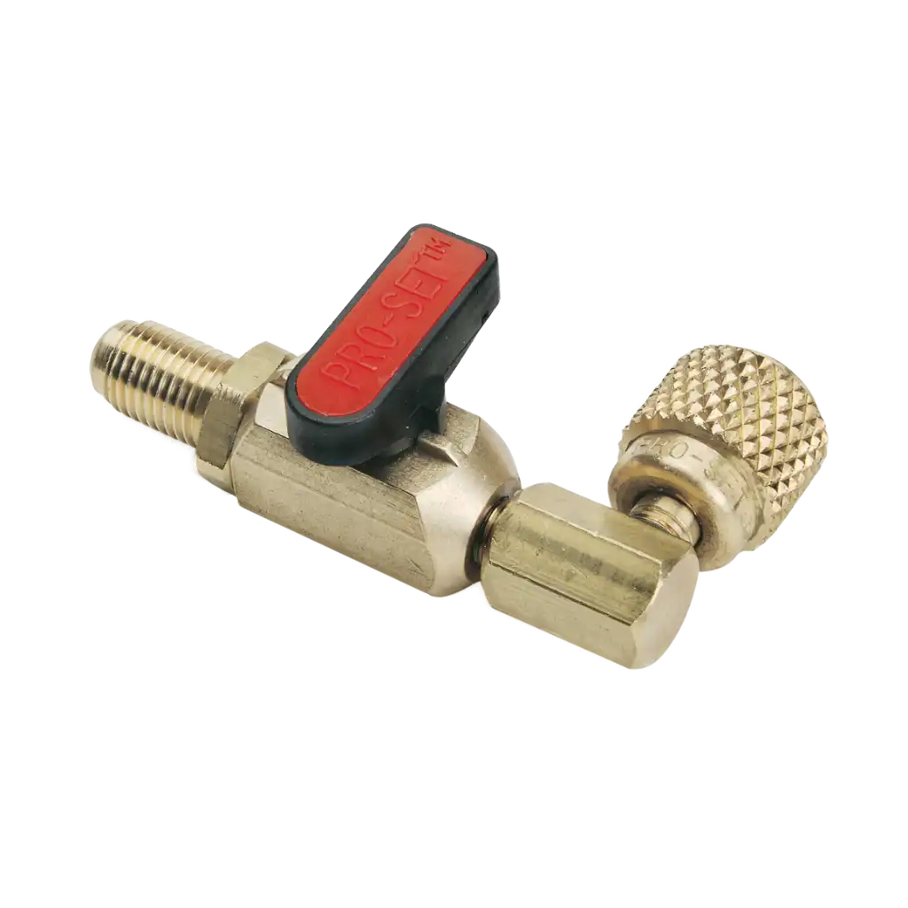 BV90 1/4"SAE Male X 1/4"SAE Female Ball Valve 90°