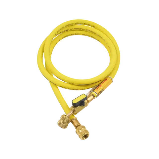 HPJYE Ball Valve Hose - CPS 5' 1/2" Yellow Hose with Ball Valve