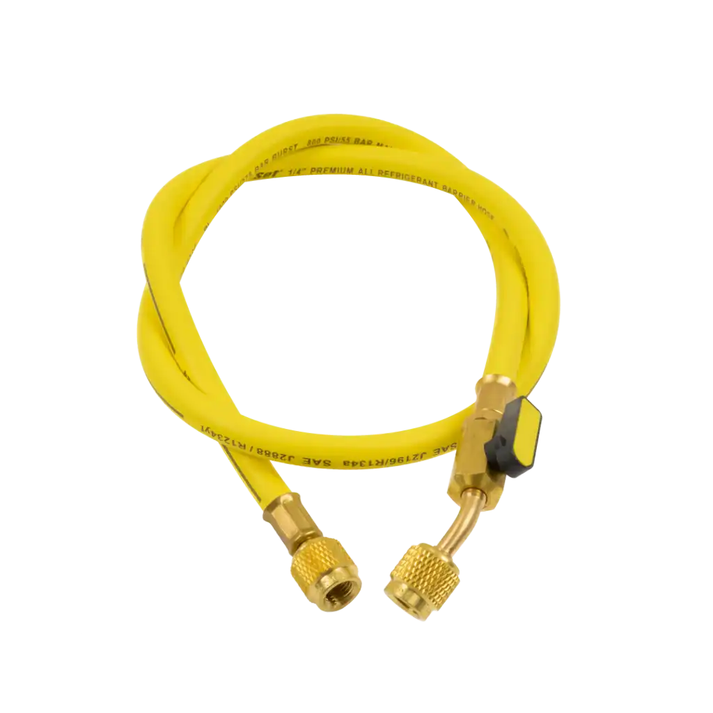 HP3E CPS 90cm (3') 1/4" Ball Valve Hose Yellow HP3E CPS 90cm (3') 1/4" Ball Valve Hose Yellow