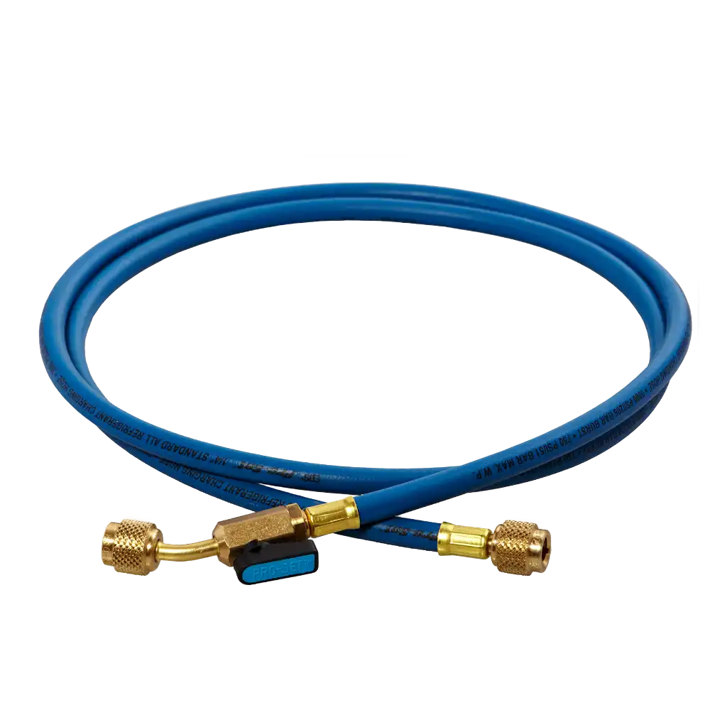 HP6BE CPS 6' Blue 1/4" Ball Valve Hose