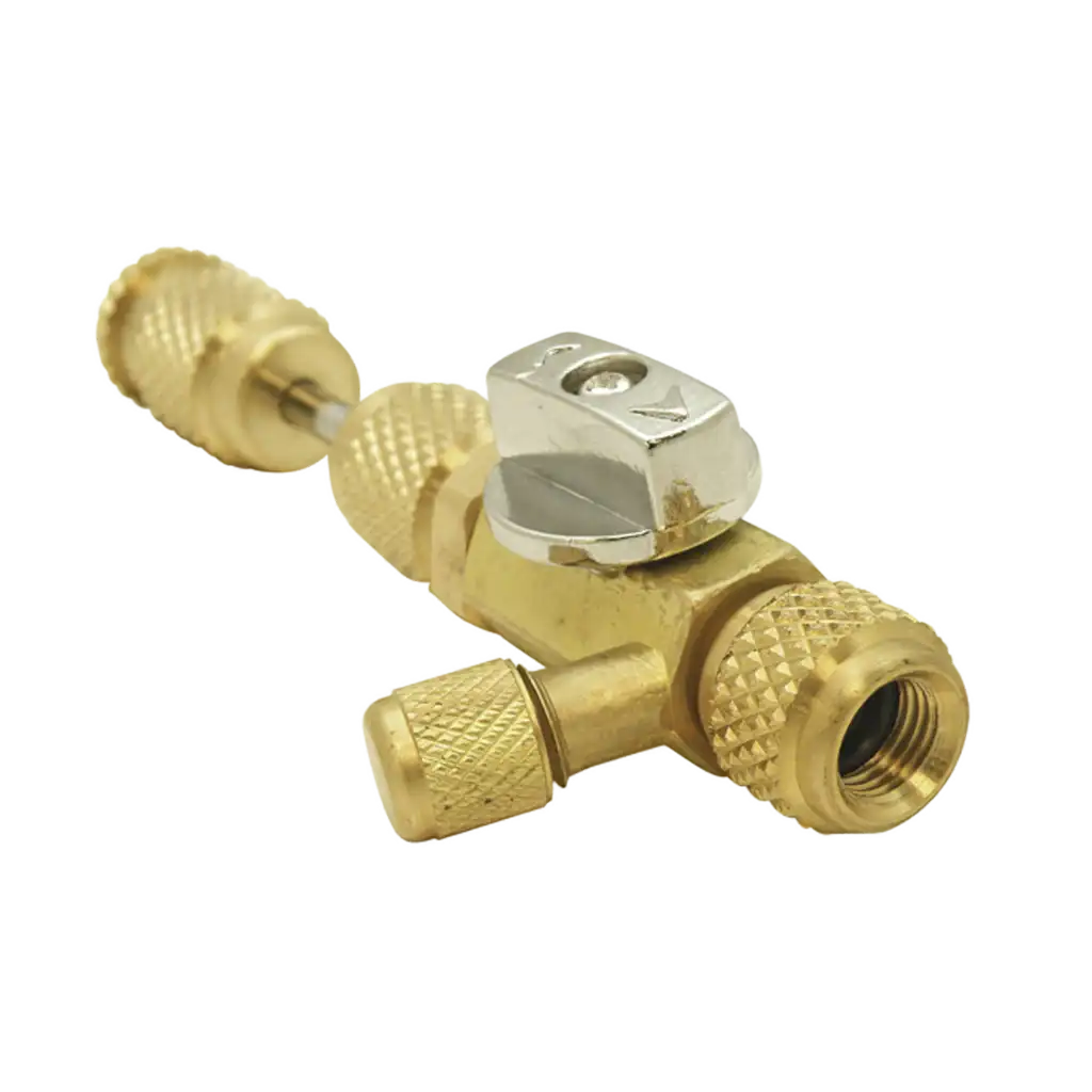 TLVCS 1/4" SAE Valve Core Remover / Installer Tool w/ Side Port